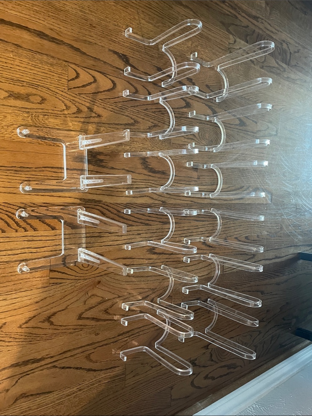 Clear Acrylic Easels for Party, Wedding, Banquet, Graduation events.